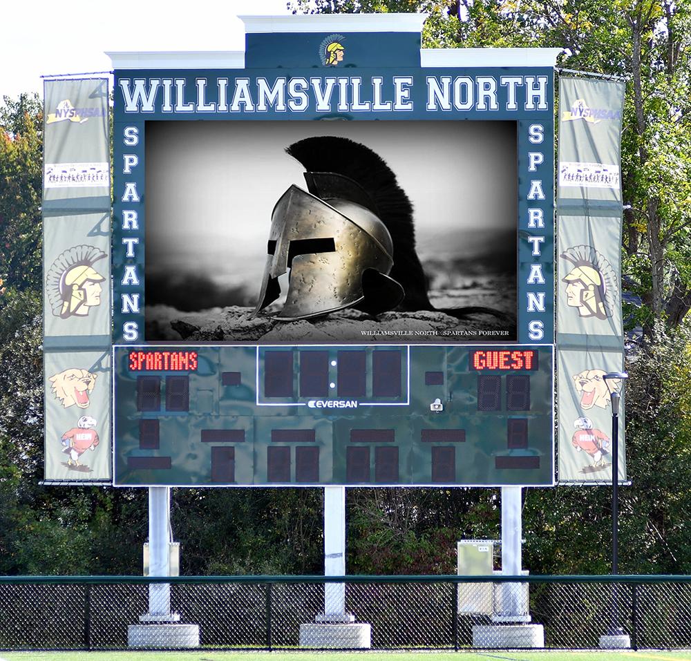 Video Displays Scoreboards, LED Displays, Timers Eversan, Inc.